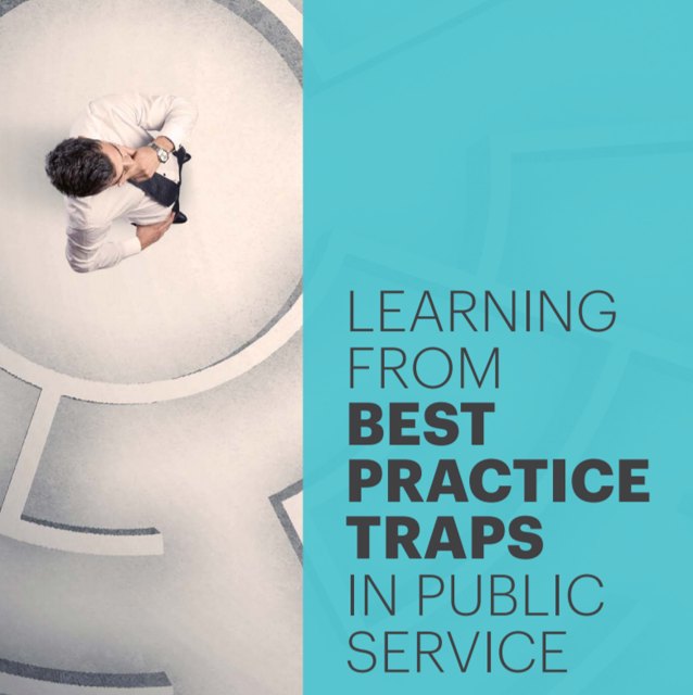 Cover of the Accenture Research report Learning from Best Practice Traps in Public Service